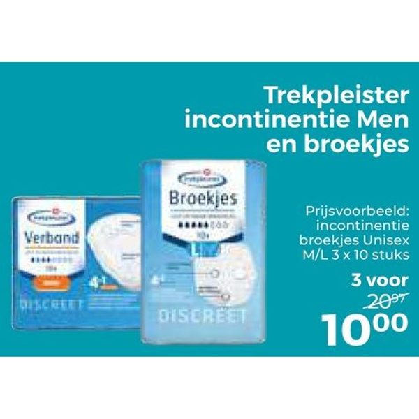Incontinentie broekjes Unisex