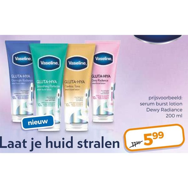 Vaseline Gluta-Hya assortiment
