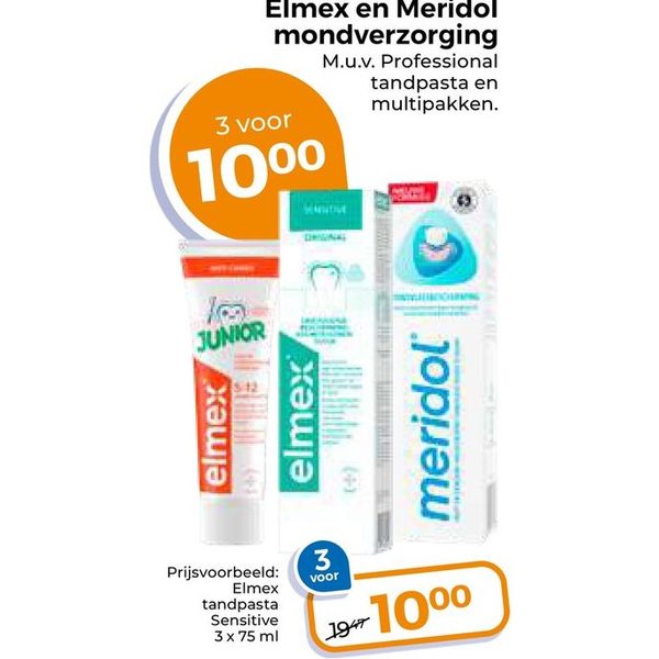 Elmex en Meridol mondverzorging