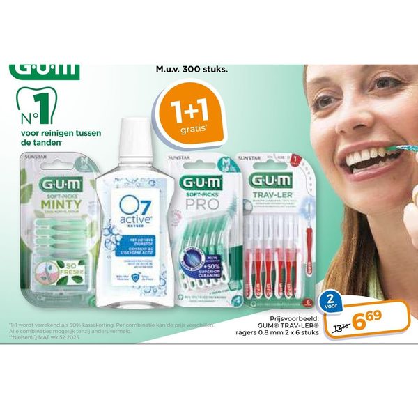 GUM Soft-Picks/Trav-Ler assortiment