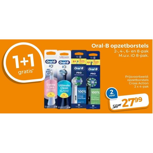 Oral-B opzetborstels