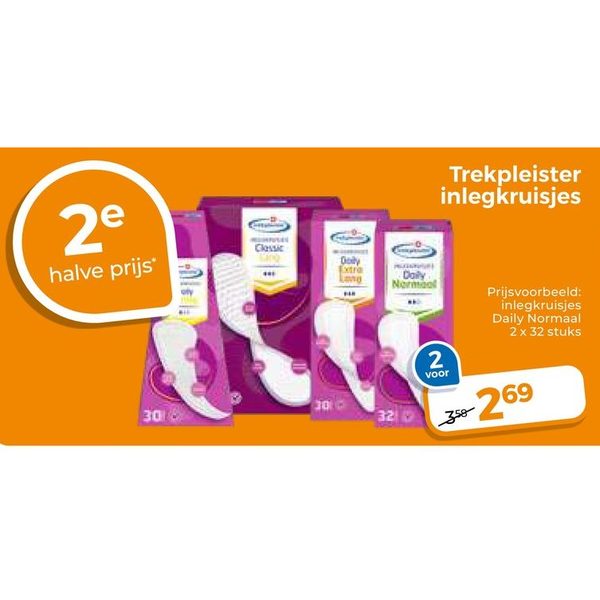 Trekpleister inlegkruisjes