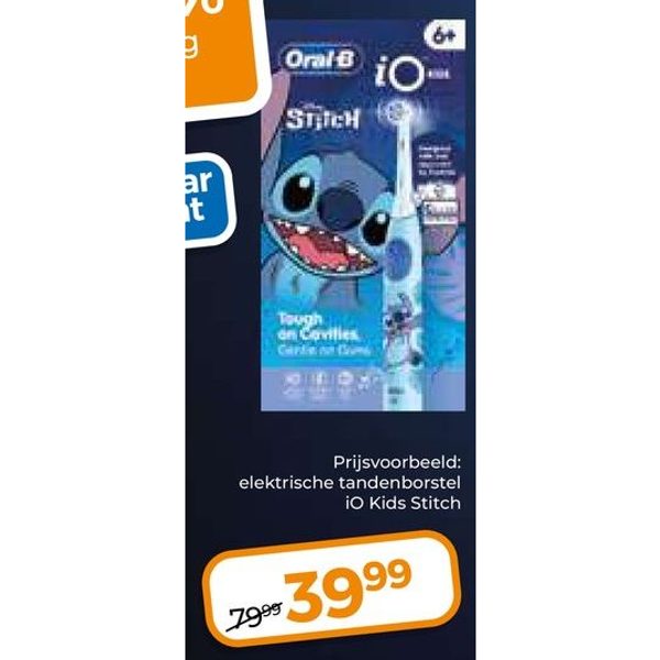 Oral-B elektrische tandenborstel iO Kids Stitch