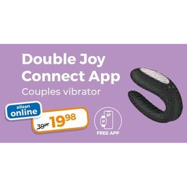 Double Joy Connect App Couples vibrator
