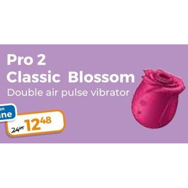 Pro 2 Classic Blossom Double air pulse vibrator