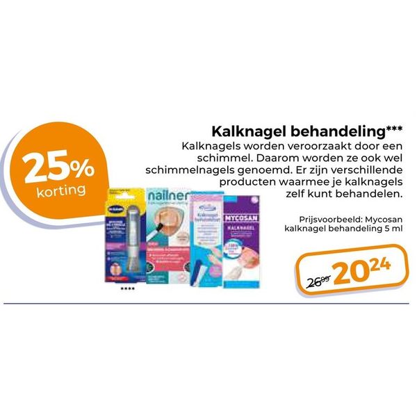 Mycosan kalknagel behandeling
