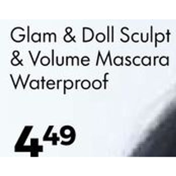 Glam & Doll Sculpt & Volume Mascara
