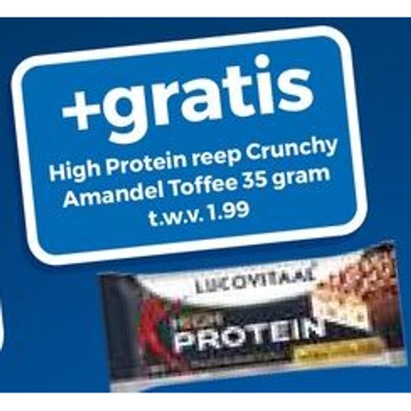Lucovitaal High Protein reep
