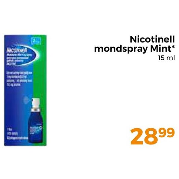 Nicotinell mondspray Mint