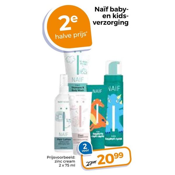 Naïf baby- en kids-verzorging