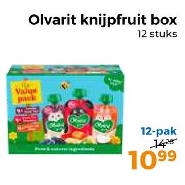 Olvarit knijpfruit box