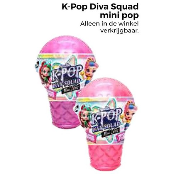 K-Pop Diva Squad mini pop