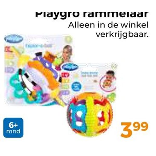 Playgro rammelaar