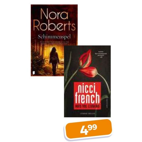 Roman en thriller boeken