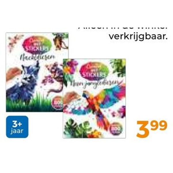 Sticker mozaïek boek