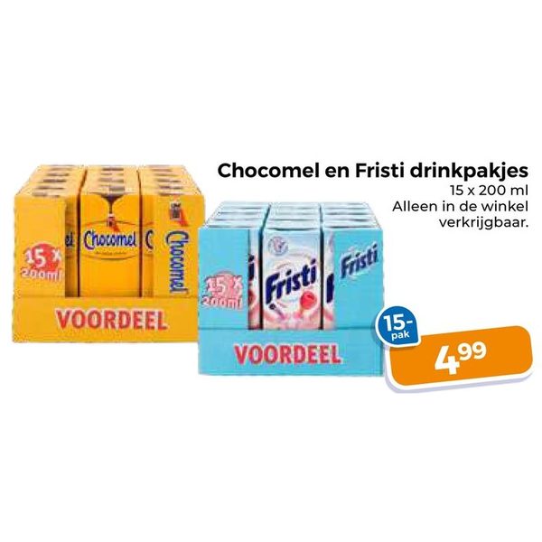 Chocomel en Fristi