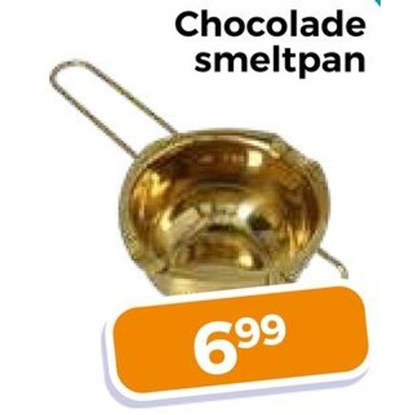 Chocolade smeltpan