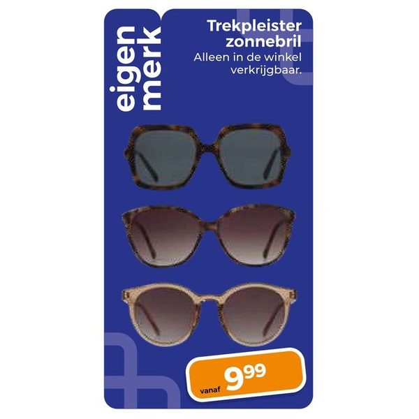 Trekpleister zonnebril