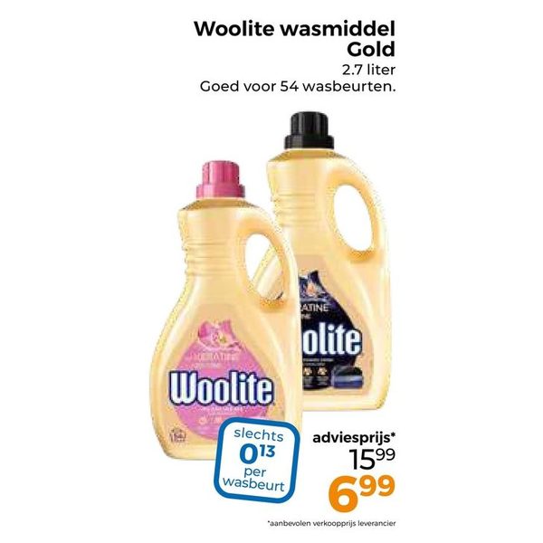 Woolite wasmiddel