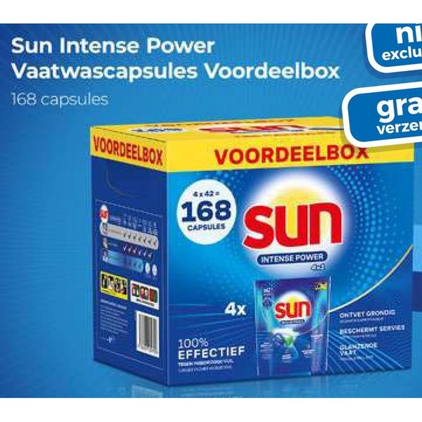 Intense Power Vaatwascapsules Voordeelbox