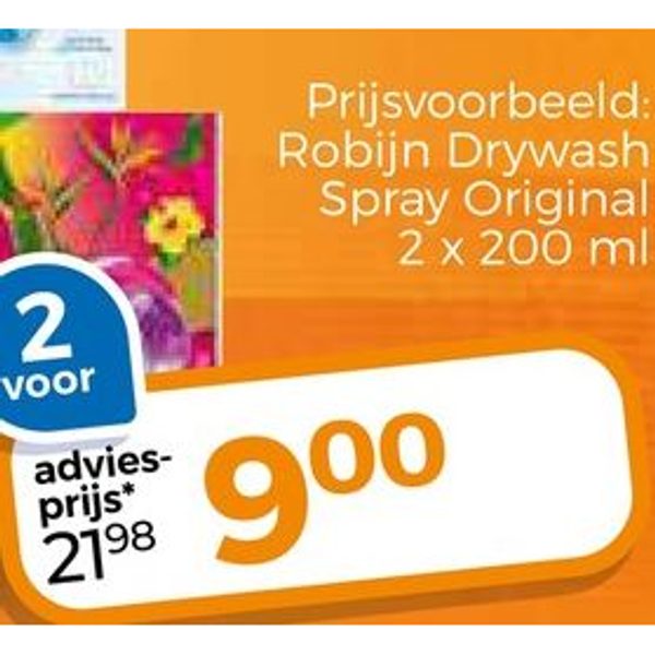 Robijn Drywash Spray Original