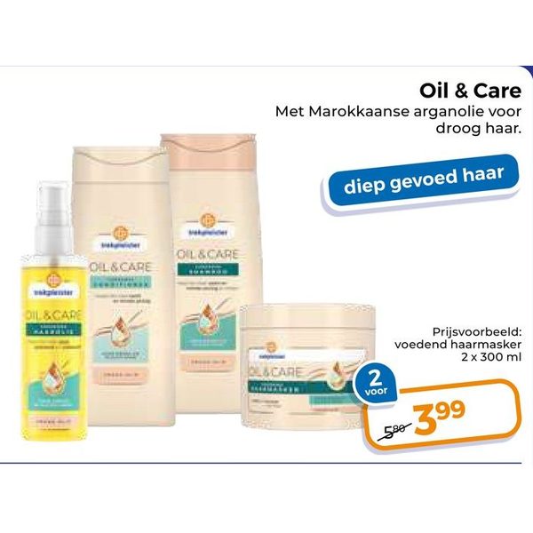 Oil & Care voedend haarmasker