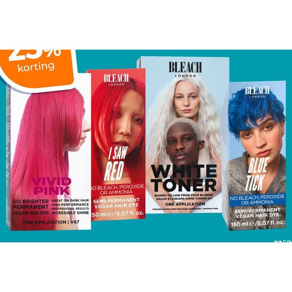 Bleach London haarkleuring