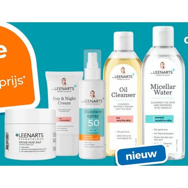 Dermatologische huidverzorging (assortiment)