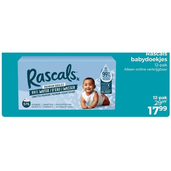 Rascals babydoekjes