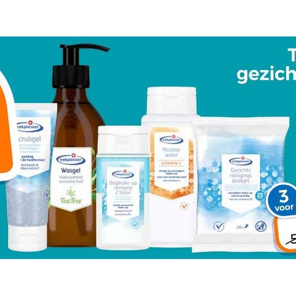 Trekpleister gezichtsreiniging