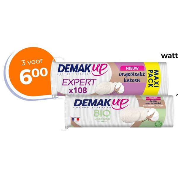 Expert en Bio wattenschijfjes