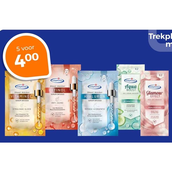 Trekpleister masker