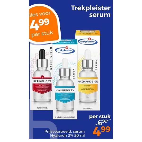 Trekpleister serum