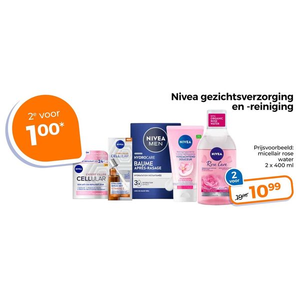 Nivea gezichtsverzorging en -reiniging