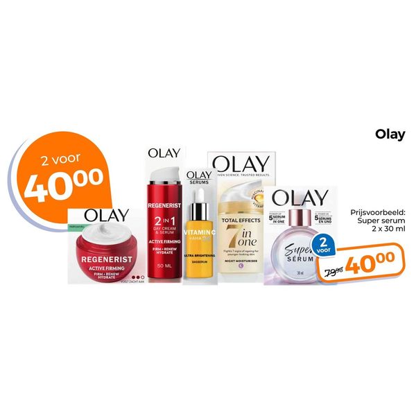 Olay gezichtsverzorging