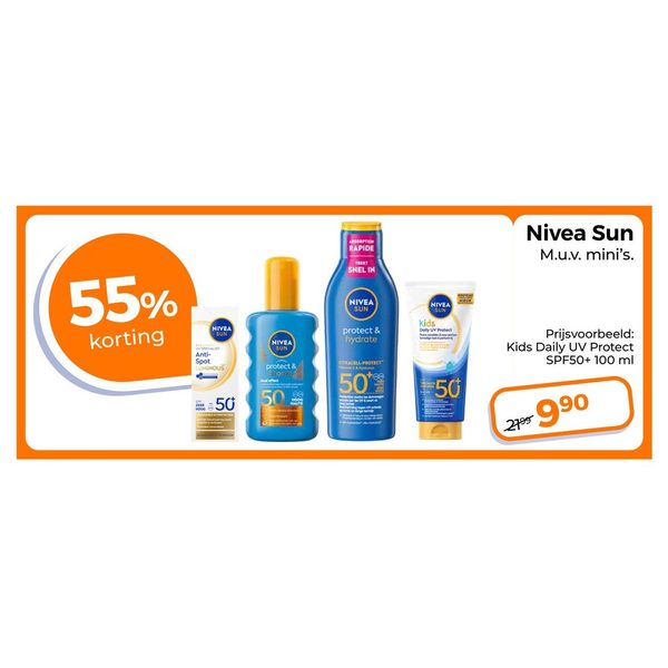 Nivea Sun zonneproducten