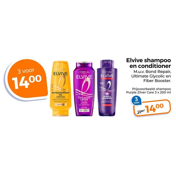 Elvive shampoo en conditioner