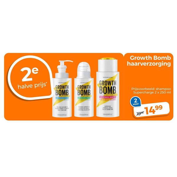Growth Bomb haarverzorging