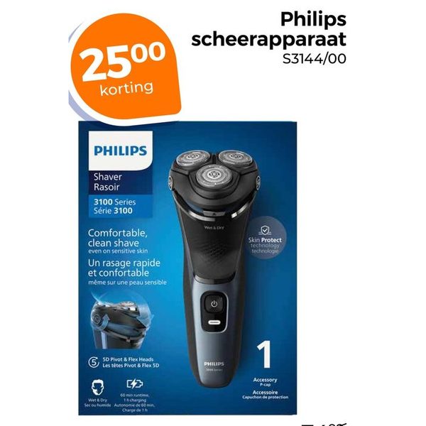 Shaver 3100 Series scheerapparaat