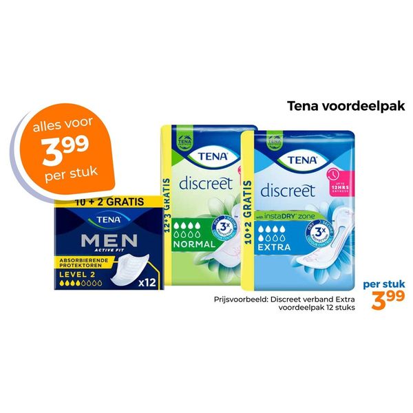 Tena discreet/men voordeelpak
