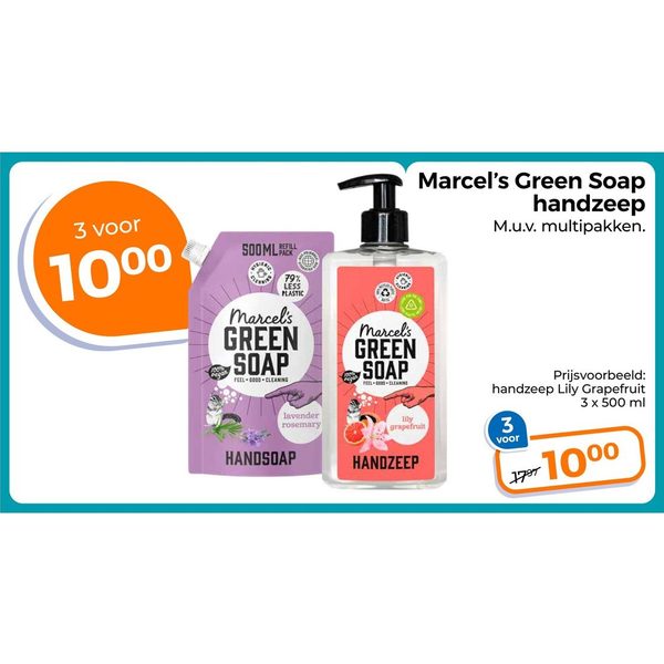 Marcel's Green Soap handzeep