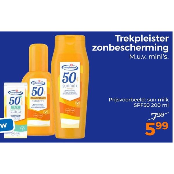 Trekpleister zonbescherming