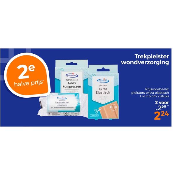 Trekpleister wondverzorging