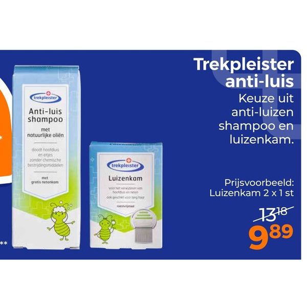 Anti-luis shampoo en luizenkam