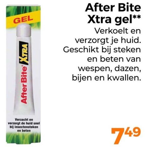 After Bite Xtra gel