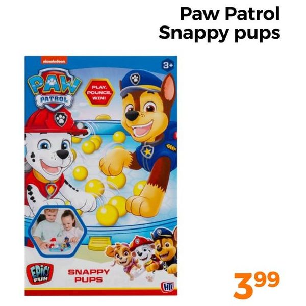 Paw Patrol Snappy pups