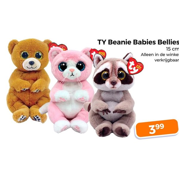 TY Beanie Babies Bellies