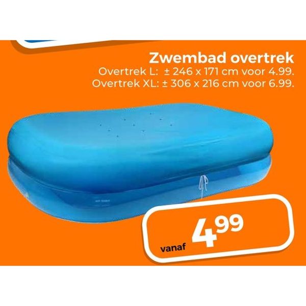 Zwembad overtrek