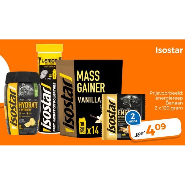 Sportvoeding assortiment