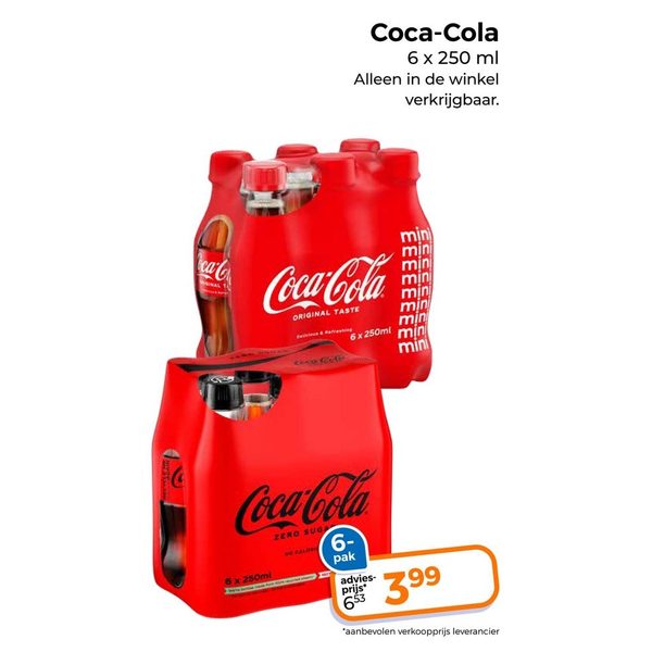 Coca-Cola 6x250ml